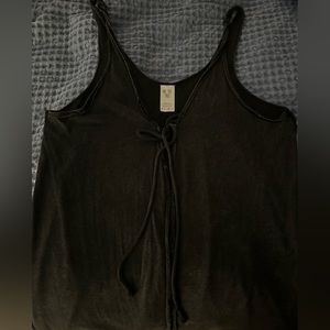 Free People Black Tank